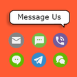 프로그램 아이콘: Chat Button amp Custom Ch…