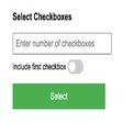 Multi-Checkbox Selector