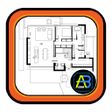 プログラムのアイコン：Minimalist Home Floor Pla…