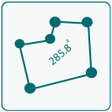 プログラムのアイコン：Area Calculator For Land