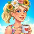 Programın simgesi: Corner Cafe: Merge puzzle…
