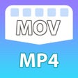 Programın simgesi: MOV to MP4 Converter