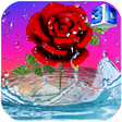 3D Rose Live Wallpaper icon