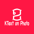 KText on photo