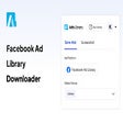 Icoon van programma: Facebook Ad Library Downl…