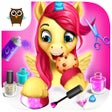 プログラムのアイコン：Pony Girls Horse Care Res…