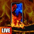 プログラムのアイコン：Fire Wallpaper  Real Fire…