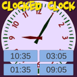 Clocked Clock - Learning clock icon