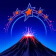 Symbol des Programms: Sleeping Volcano