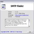 Icon of program: SMTP Finder