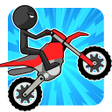 プログラムのアイコン：Stickman X3M Bike Race Ga…