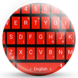 Programikonen: Keyboard Theme Tiles Red