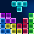 プログラムのアイコン：Neon Block Break Puzzle
