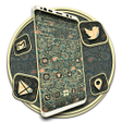 Programikonen: Floral Art Launcher Theme