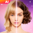 Ikona programu: HairMatch AI - Haircut Tr…