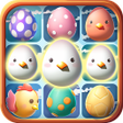 Icoon van programma: Falling Eggs Match 3D