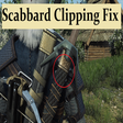 Scabbard Clipping Fix