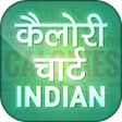 プログラムのアイコン：Indian Calorie Chart In H…