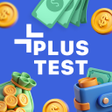 Иконка программы: Plus Test - Play  Earn Mo…