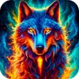 Icon of program: Wild Wolf Wallpapers