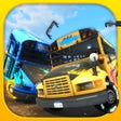 Ícone do programa: School Bus Demolition Der…