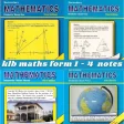 Klb maths: Form 1 - form 4.