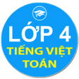 プログラムのアイコン：Đề thi lớp 4 toán tiếng v…