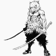 How to draw Demon Slayer icon