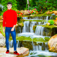 Ikon program: Garden Waterfall Photo Ed…