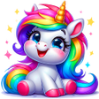 Icona del programma: Unicorn Stickers for What…