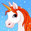 프로그램 아이콘: Cute Ponies  Unicorns Puz…
