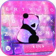 Galaxy Baby Panda2 Keyboard Theme