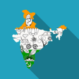 プログラムのアイコン：Indian Politics in Hindi
