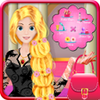 プログラムのアイコン：Braided Hair Salon Girl G…