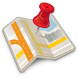 أيقونة البرنامج: GPS Coordinates Finder