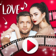 プログラムのアイコン：Love Video Maker with Son…