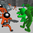 程序图标：Stickman Prison Battle Si…