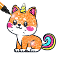 ไอคอนของโปรแกรม: ASMR Coloring Book: Paint…