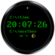 Programikonen: DOS Watch Face
