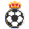 Pixel football logos : Sandbox color by numbers