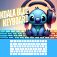 Blue Koala- Keyboard Wallpaper