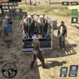 Иконка программы: Animal Truck Transport Ga…