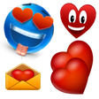 emoticons love plus