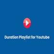 Programikonen: Duration Playlist for Yt