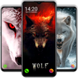 Programikonen: Wolf wallpaper: Wolf art.