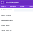 Ikon program: Social Divi