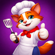 Ikona programu: Idle Cat Restaurant Tycoo…