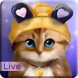 Toffee Cute Kitty Live Wallpap