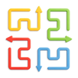 Programikonen: Color Flow Maze Dash