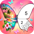 Programın simgesi: Summer Beach Coloring Gam…